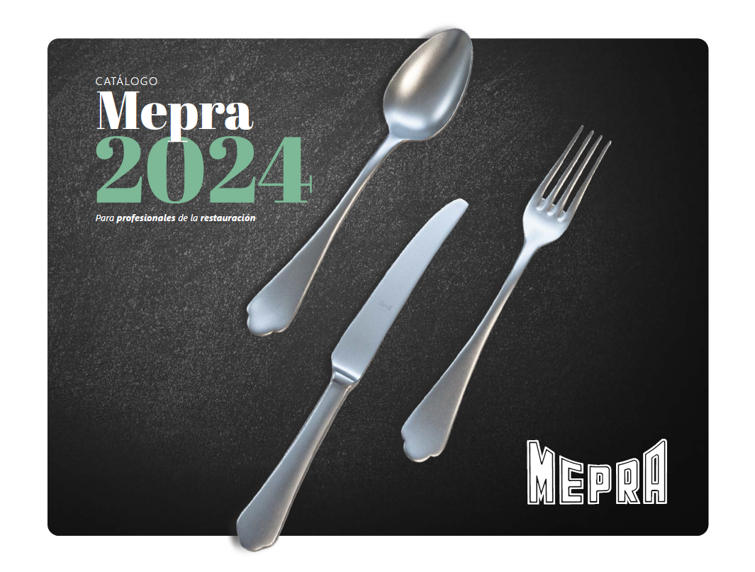 Caterideas Descarga nuestros catálogos Mepra, Revol y Steelite